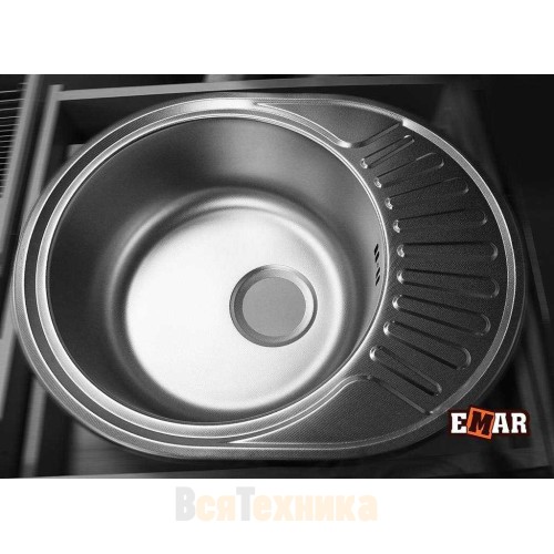 Врезная мойка EMAR 5745 decor