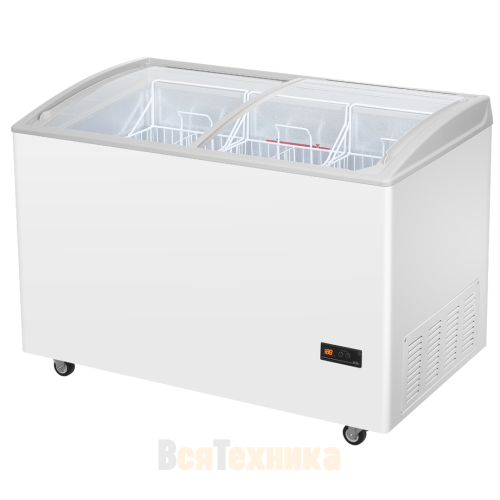 Морозильный ларь Haier SD-377 с изогнутым стеклом
