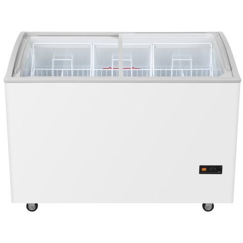 Морозильный ларь Haier SD-377 с изогнутым стеклом