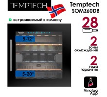 Винный шкаф Temptech Sommelier SOMZ60DB