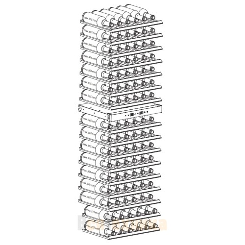 Винный шкаф CASO WineDeluxe WD 96
