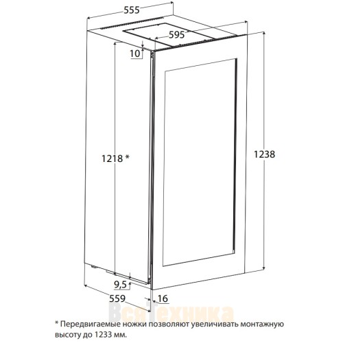 Винный шкаф CASO WineDeluxe WD 60