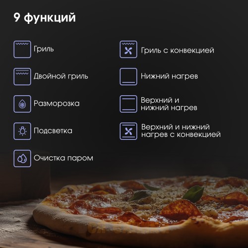 Электрический духовой шкаф Zigmund & Shtain E 177 S