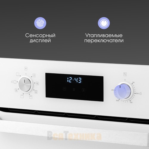 Электрический духовой шкаф Zigmund & Shtain E 177 W