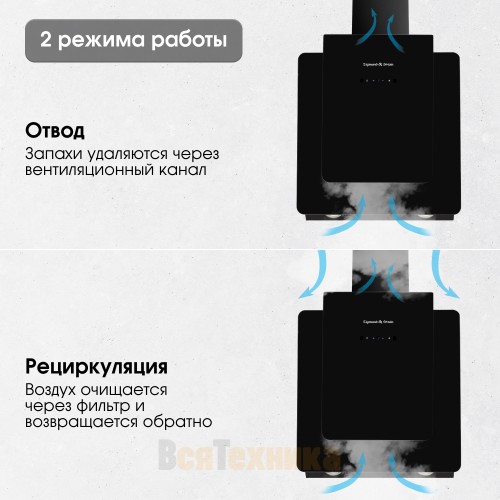 Вытяжка Zigmund & Shtain K 143.6 B