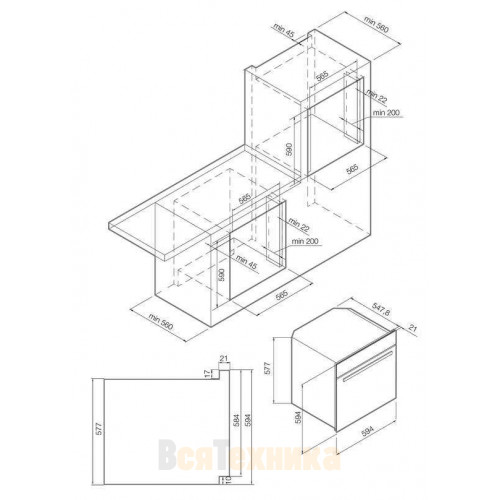 Духовой шкаф Graude BK 60.2 EL