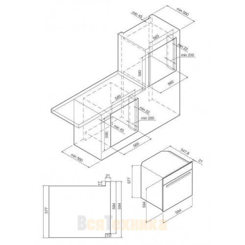 Духовой шкаф Graude BK 60.3 EL