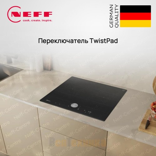 Индукционная варочная панель Neff T66PTX4L0