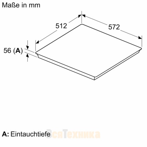 Индукционная варочная панель Neff T56PHS1C0