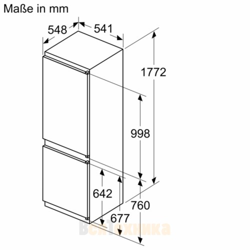 Холодильник Neff KI5862SE0