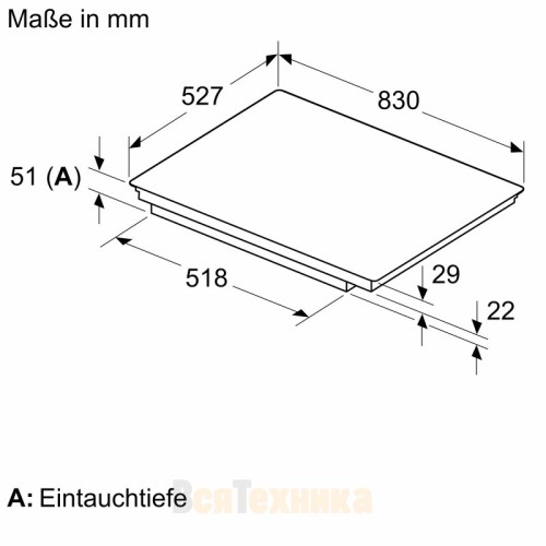 Варочная панель Neff T68TTV4L0