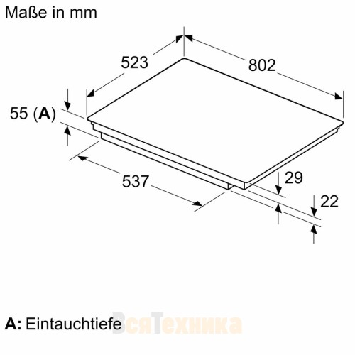 Варочная панель Neff T58SHF1L0