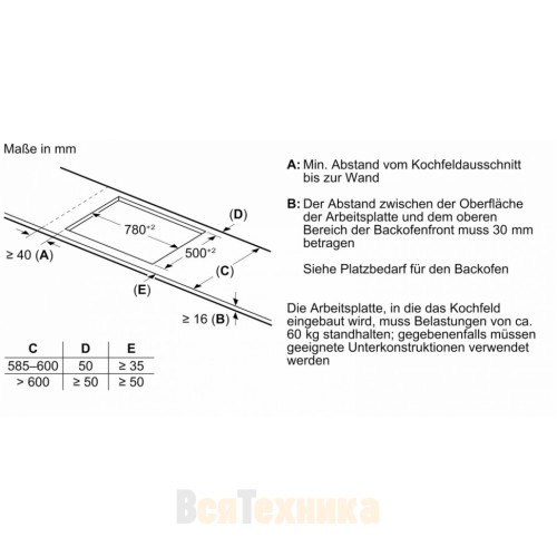 Варочная панель Neff T58SHF1L0