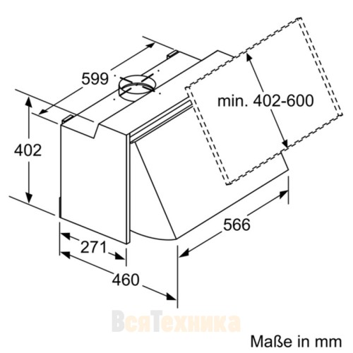 Вытяжка Neff D64MAC1X0