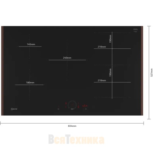 Индукционная варочная панель Neff T58YHW1C0