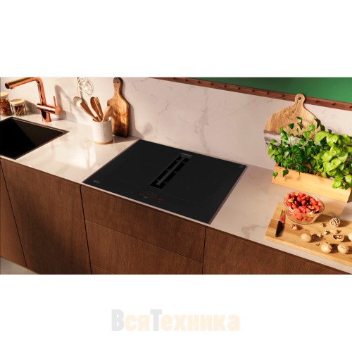 Индукционная варочная панель со встроенной вытяжкой Neff V57YHQ4C0