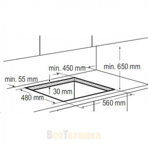 Варочная поверхность ZANUSSI zgg 65414 ca