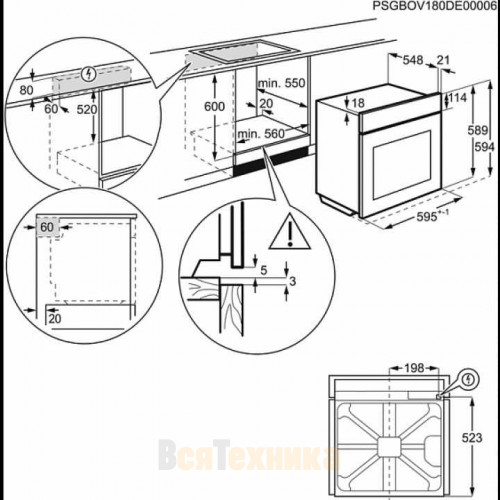 Духовой шкаф ZANUSSI OPZB 4334 X