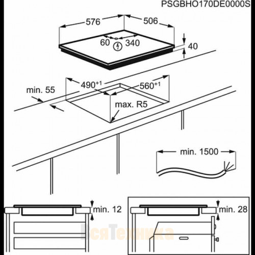 Варочная поверхность ZANUSSI CPZ6466KX