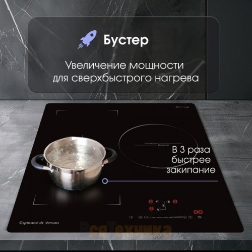 Индукционная варочная панель Zigmund & Shtain CI 49.4 B