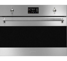 Компактный духовой шкаф с пароваркой Smeg SO4302S3X