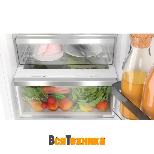 Встраиваемый двухкамерный холодильник Bosch KIN86ADD0