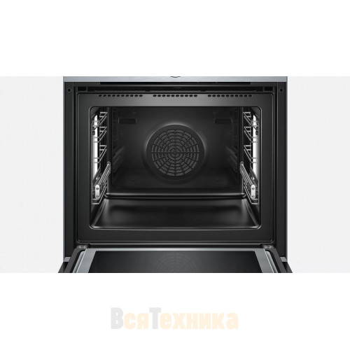 Духовой шкаф с микроволнами и паром Bosch HNG6764S6