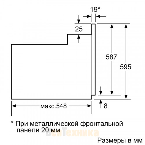 Духовой шкаф Bosch HBJ517YW0R