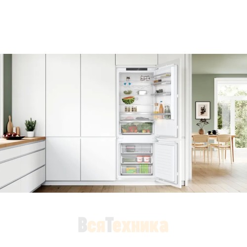 Встраиваемый двухкамерный холодильник Bosch KBN96VFE0