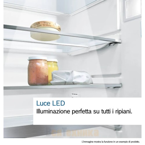 Встраиваемый двухкамерный холодильник Bosch KIN865SE0