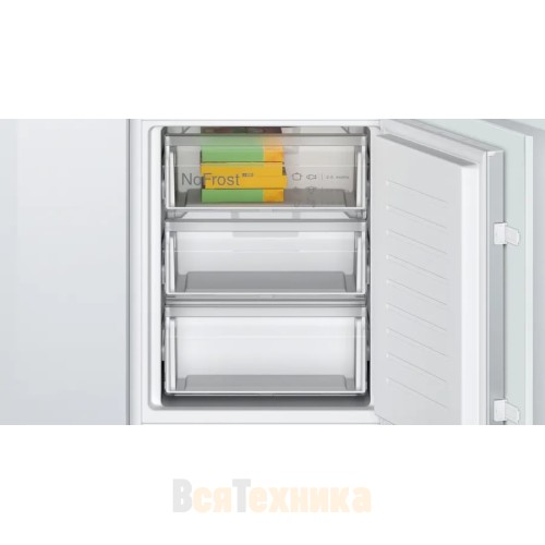 Встраиваемый двухкамерный холодильник Bosch KIN865SE0