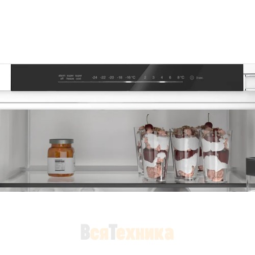 Встраиваемый двухкамерный холодильник Bosch KIN96SFD0