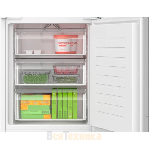 Встраиваемый двухкамерный холодильник Bosch KIN96SFD0