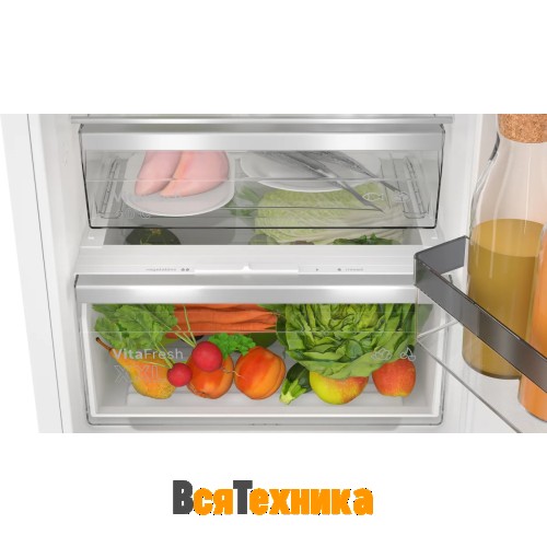 Встраиваемый двухкамерный холодильник Bosch KIN96VFD0