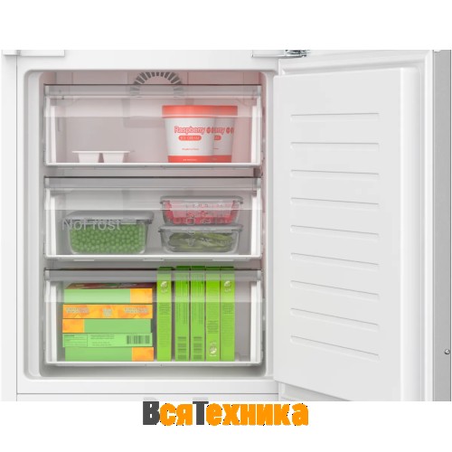 Встраиваемый двухкамерный холодильник Bosch KIN96VFD0
