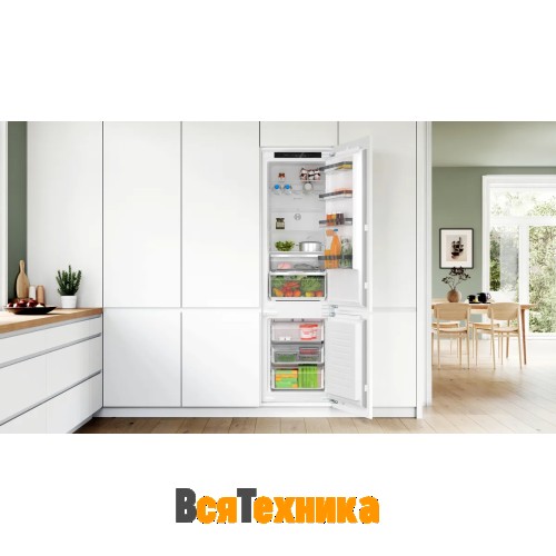 Встраиваемый двухкамерный холодильник Bosch KIN96VFD0