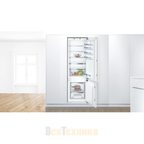 Встраиваемый двухкамерный холодильник Bosch KIS87AF30U