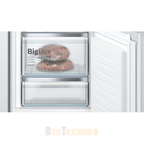 Встраиваемый двухкамерный холодильник Bosch KIS87AF30U