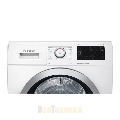 Сушильная машина Bosch WTW876SOPL