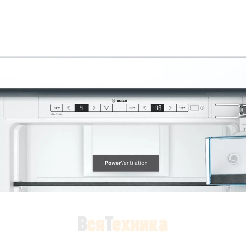 Встраиваемый двухкамерный холодильник Bosch KIS86HDD0