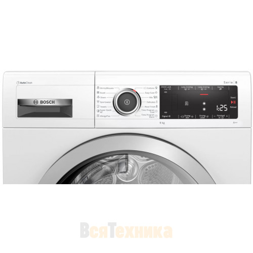 Сушильная машина Bosch WTX87M90BY