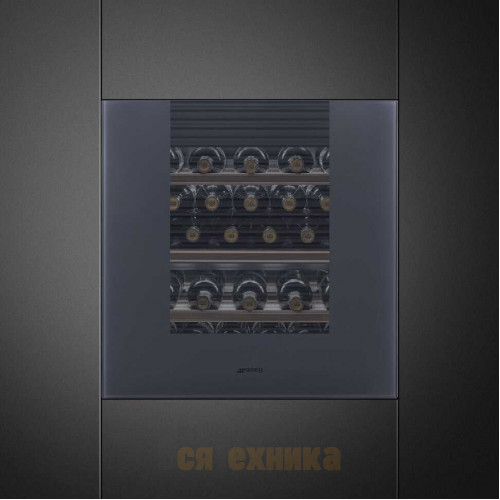 Встраиваемый холодильный шкаф для вина Smeg CVI129G