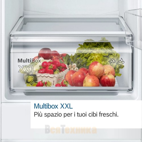 Встраиваемый двухкамерный холодильник Bosch KIV 865 SF0