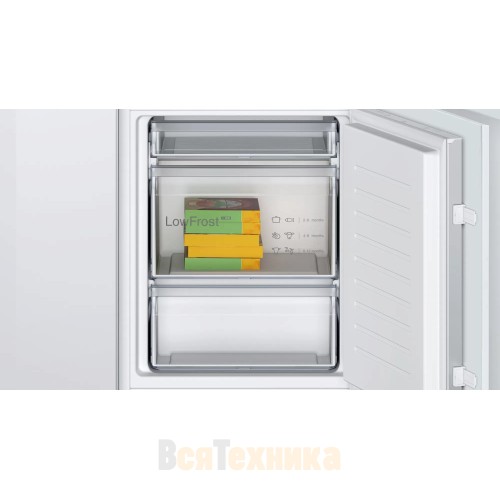 Встраиваемый двухкамерный холодильник Bosch KIV 865 SF0