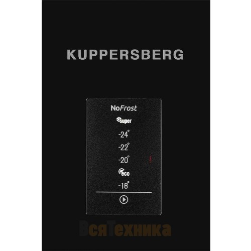 Холодильник Kuppersberg NRS 186 BK