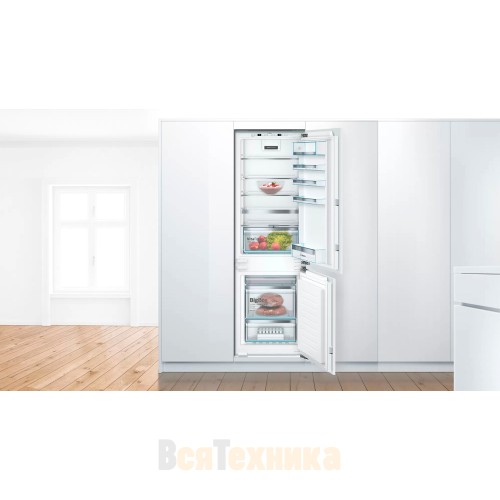 Встраиваемый двухкамерный холодильник Bosch KIN86AFF0