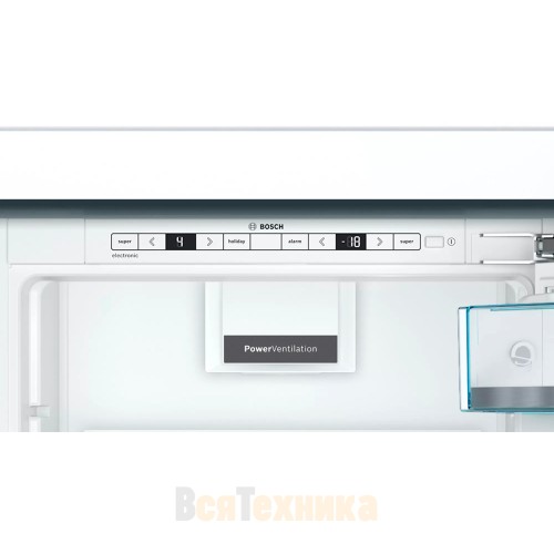 Встраиваемый двухкамерный холодильник Bosch KIN86AFF0