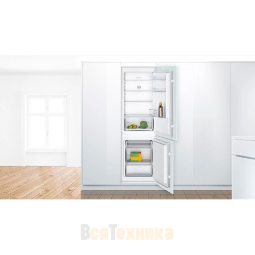 Встраиваемый двухкамерный холодильник Bosch KIV86NS20R