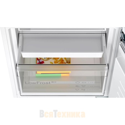 Встраиваемый двухкамерный холодильник Bosch KIV86VS31R