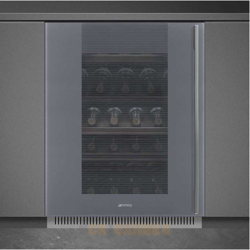 Встраиваемый холодильный шкаф для вина Smeg CVI138LS3